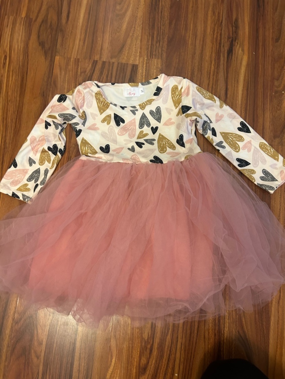 Mila & Rose Heart Tulle Dress
